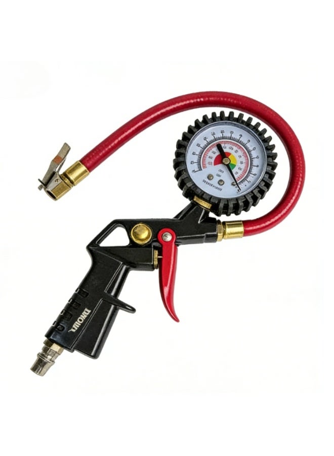 الرقمية ضغط الإطارات حزام نافخة ، ظرف هوائي مع قياس الضغط ، الثقيلة مع اتصال سريع مقرنة - Image 1